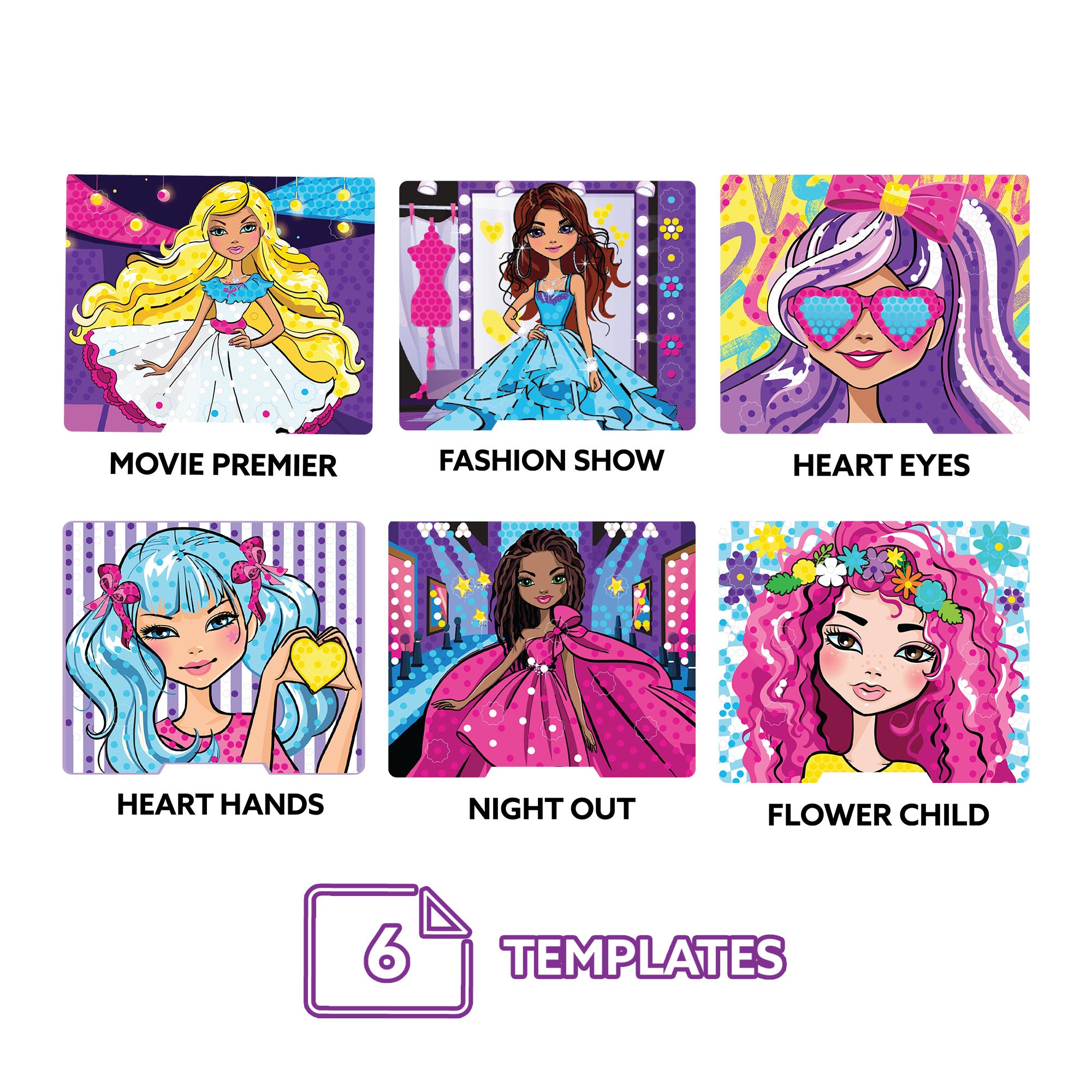 Lite-Brite Colour Pop! Fashion Glam