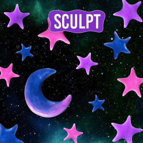 Crazy Aaron's Thinking Putty Triple Change Intergalactic