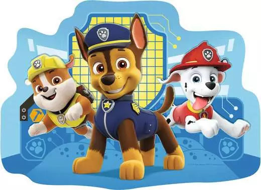 Ravensburger Paw Patrol Family Time 4 Large Shaped Jigsaw Puzzles (10, 12, 14, 16 Piece)