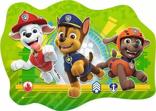 Ravensburger Paw Patrol Family Time 4 Large Shaped Jigsaw Puzzles (10, 12, 14, 16 Piece)