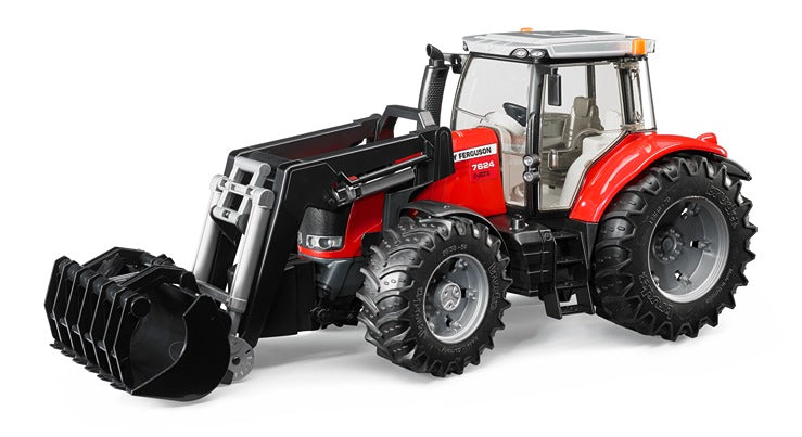 Bruder 1:16 Massey Ferguson 7600 Tractor With Front Loader