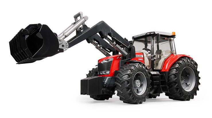 Bruder 1:16 Massey Ferguson 7600 Tractor With Front Loader