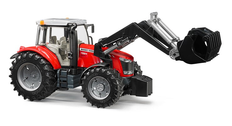 Bruder 1:16 Massey Ferguson 7600 Tractor With Front Loader