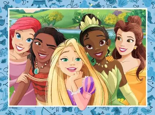 Ravensburger Disney Princess 4 In A Box (12, 16, 20, 24 Piece) Jigsaw Puzzles