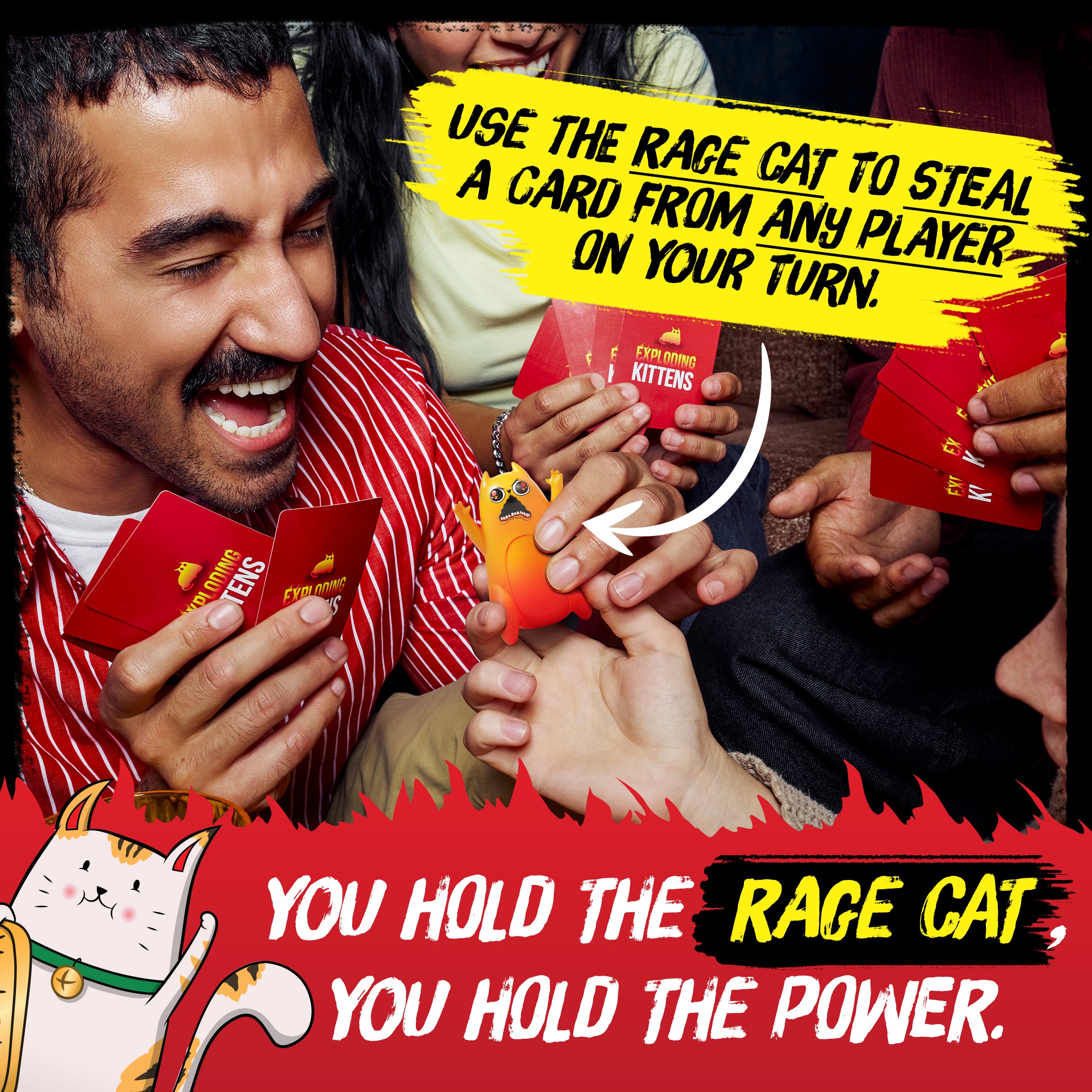 Exploding Kittens Rage Mode Card Game