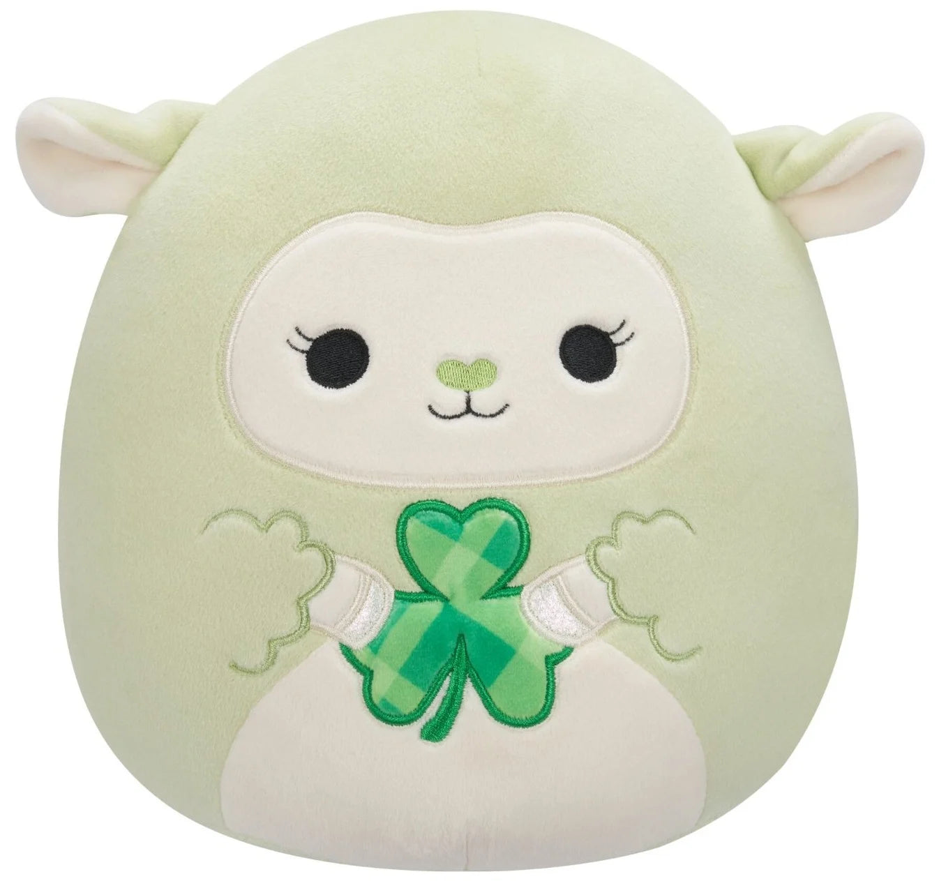 Squishmallow Clove Green Lamb With Shamrock - 8 Inch