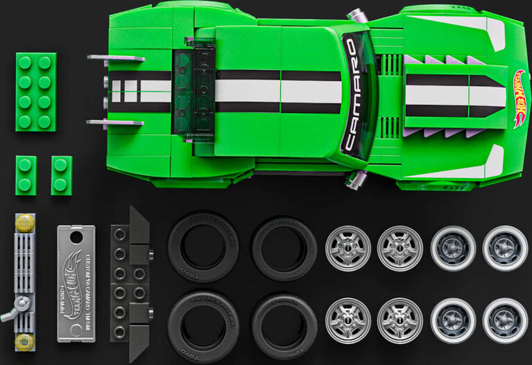 Mattel Brick Shop Hot Wheels Speed Series Chevrolet Custom 68 Camaro Building Set