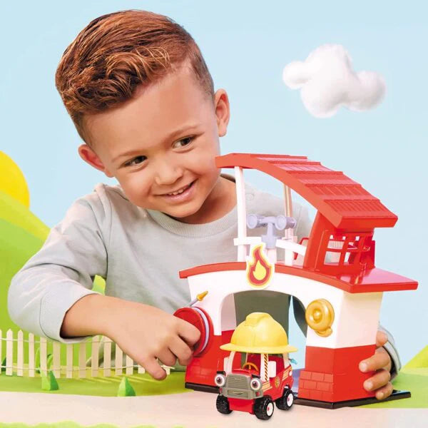 Let’s Go Cozy Coupe™ Fire Station Playset With Fire Truck