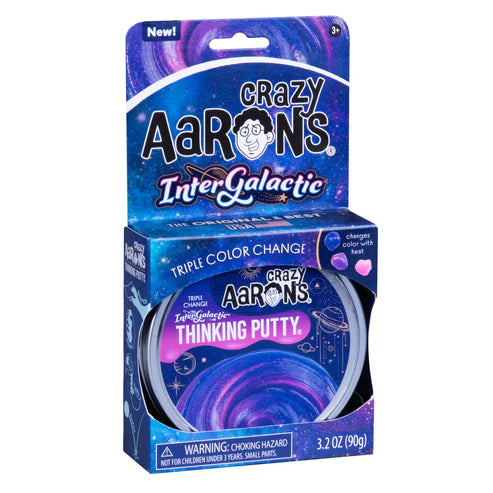 Crazy Aaron's Thinking Putty Triple Change Intergalactic