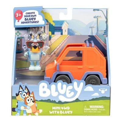Bluey 4Wd Vehicle Playset