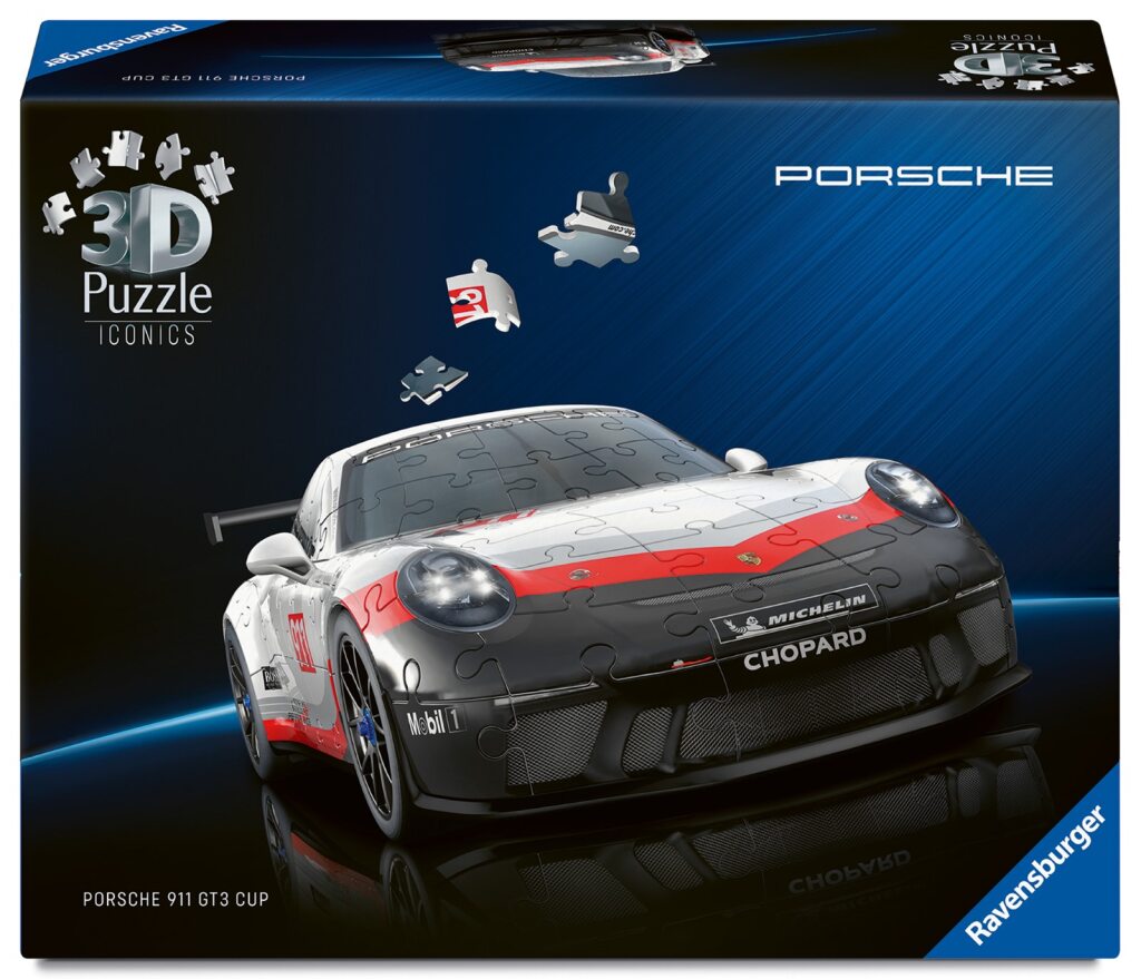 Ravensburger Porsche Gt3 Cup 3D Puzzle, 108Pc