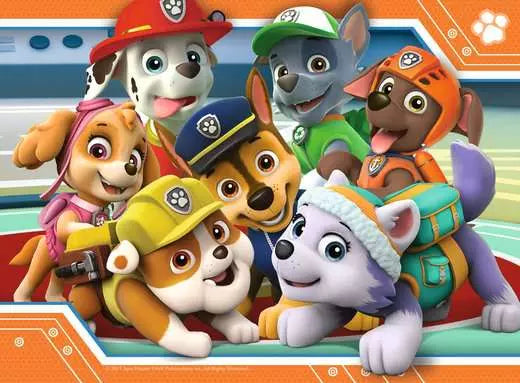 Ravensburger Paw Patrol 4 In A Box (12, 16, 20, 24 Piece) Jigsaw Puzzles