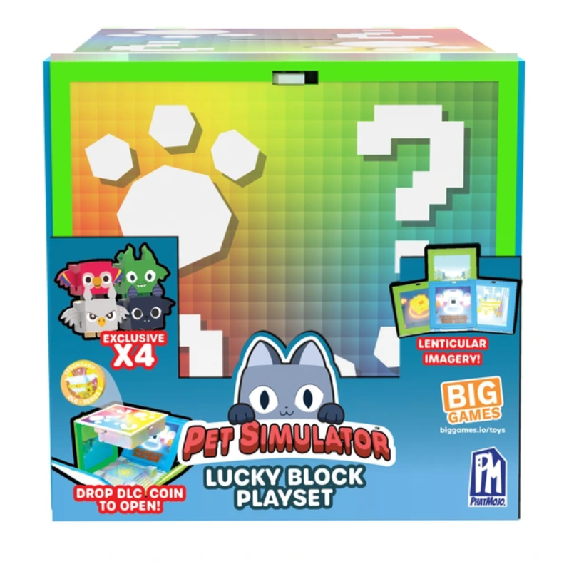 Pet Simulator Series 2 Lucky Block Playset