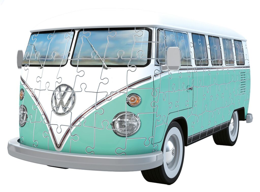 Ravensburger Volkswagen T1 Bulli 3D Puzzle, 108Pc