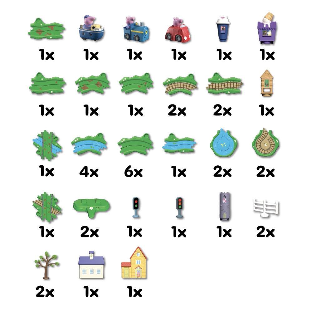 Peppa Pig Whizz-Around – Peppa’s Great Big World Set