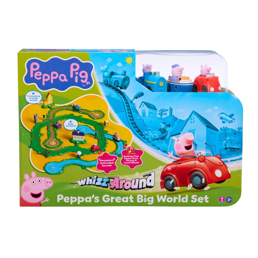 Peppa Pig Whizz-Around – Peppa’s Great Big World Set