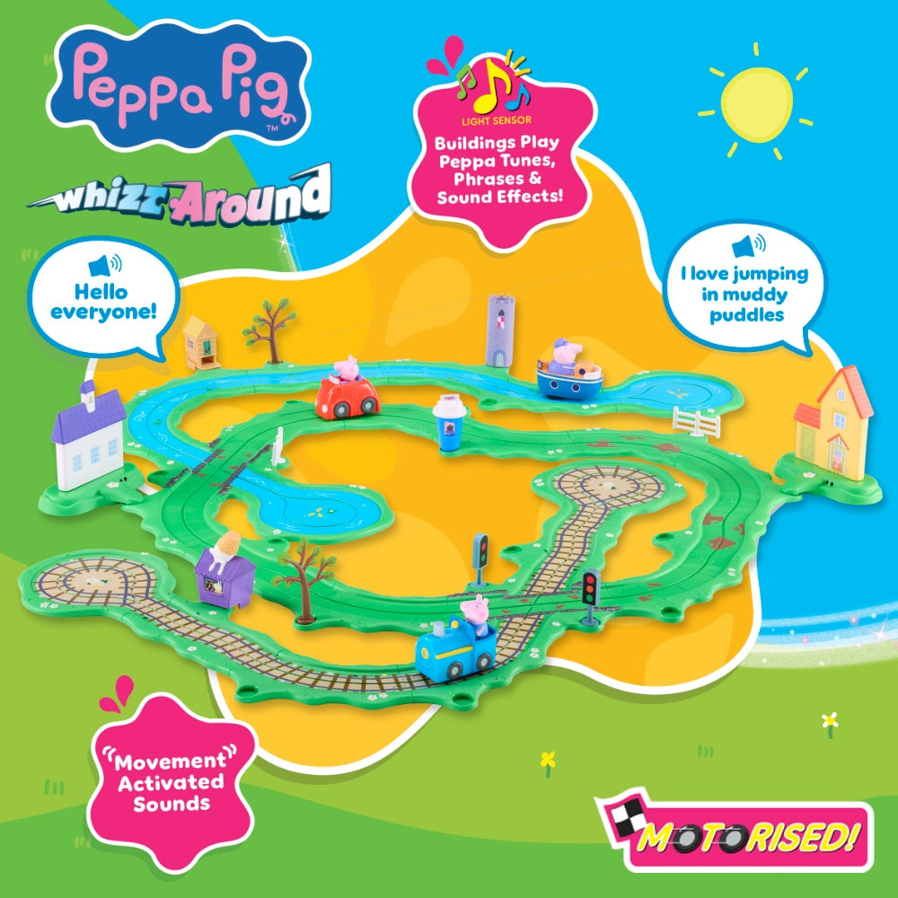 Peppa Pig Whizz-Around – Peppa’s Great Big World Set