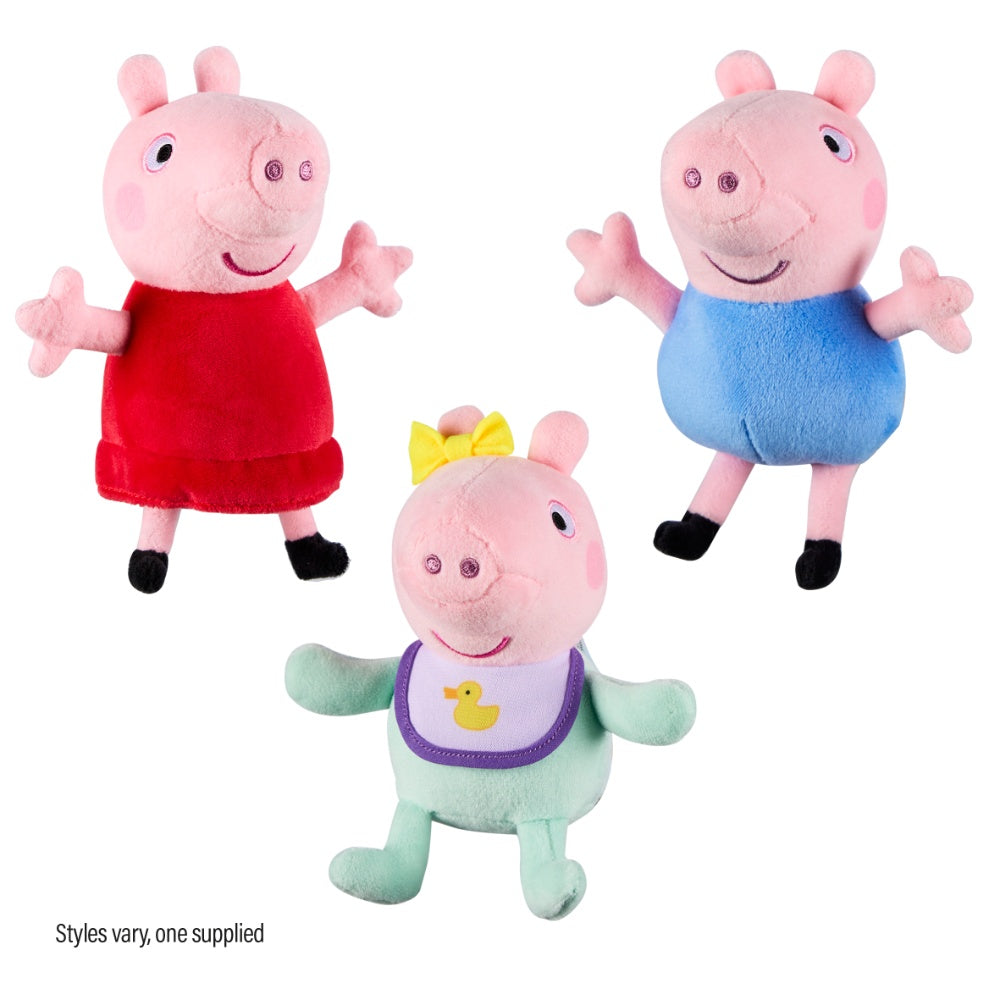 Peppa Pig 6 Inch Plush Collectables Assortment