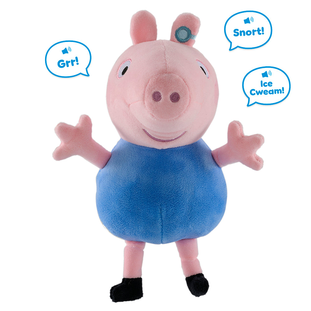 Peppa Pig Talking George Soft Toy