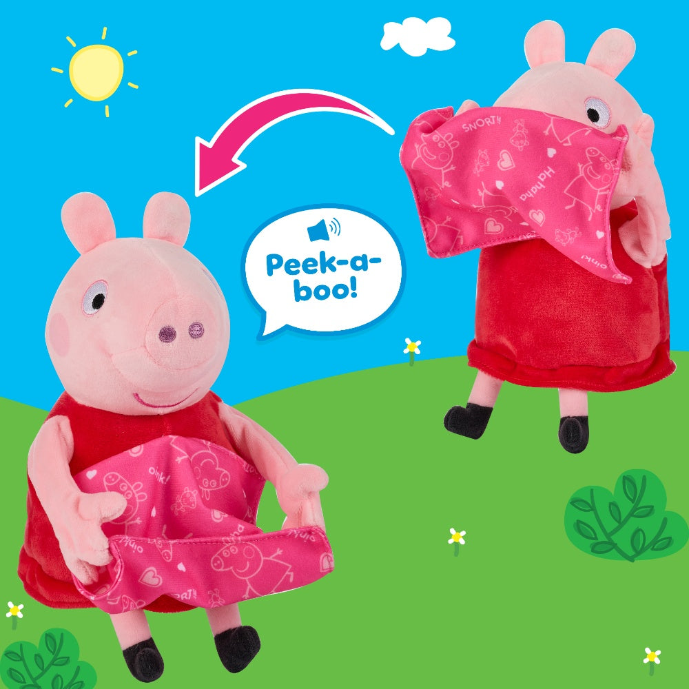 Peppa Pig Peek-A-Boo Peppa Interactive Plush Toy