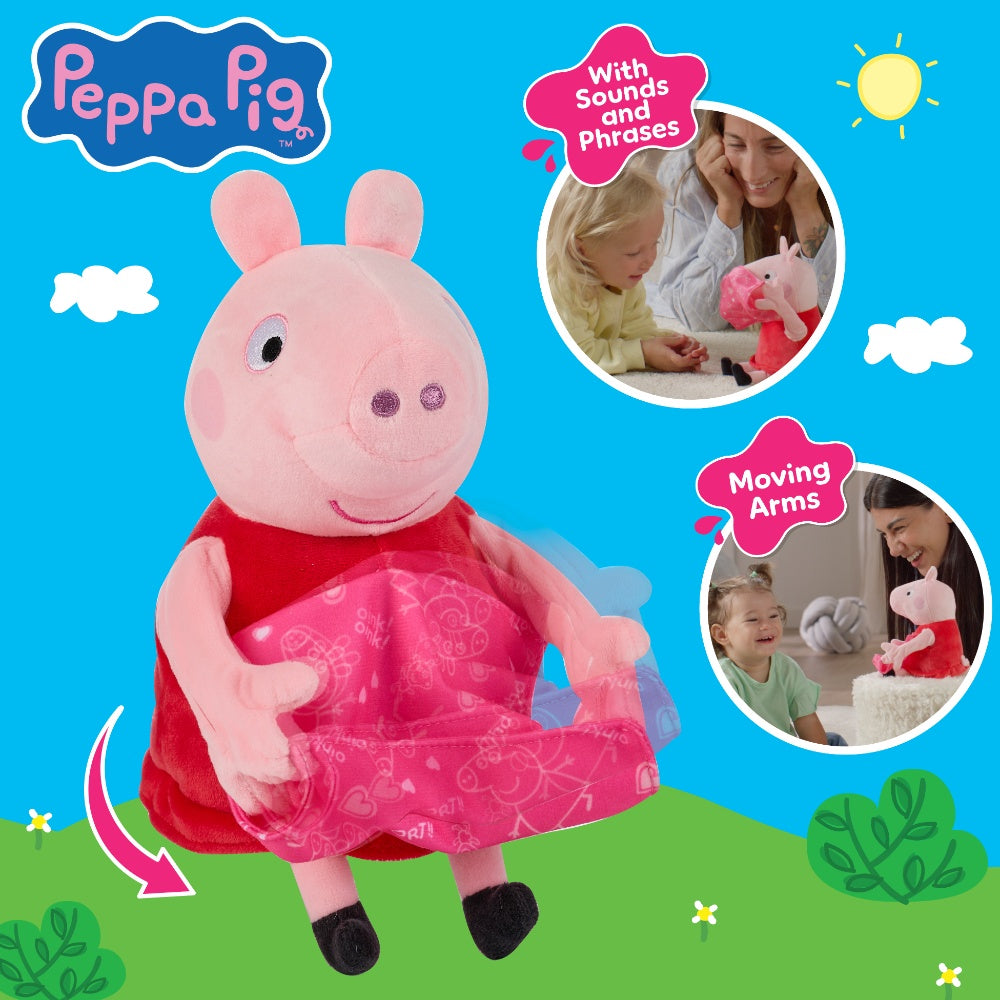 Peppa Pig Peek-A-Boo Peppa Interactive Plush Toy