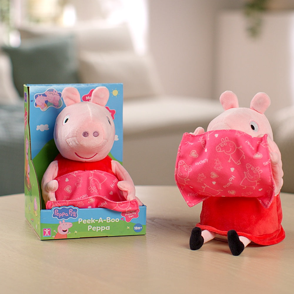 Peppa Pig Peek-A-Boo Peppa Interactive Plush Toy