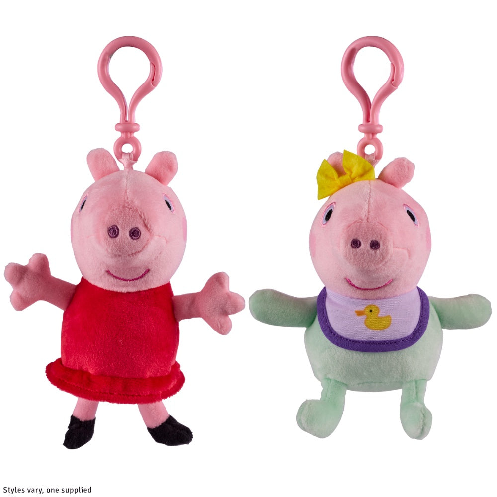 Peppa And Evie Pig Clip Ons Assortment