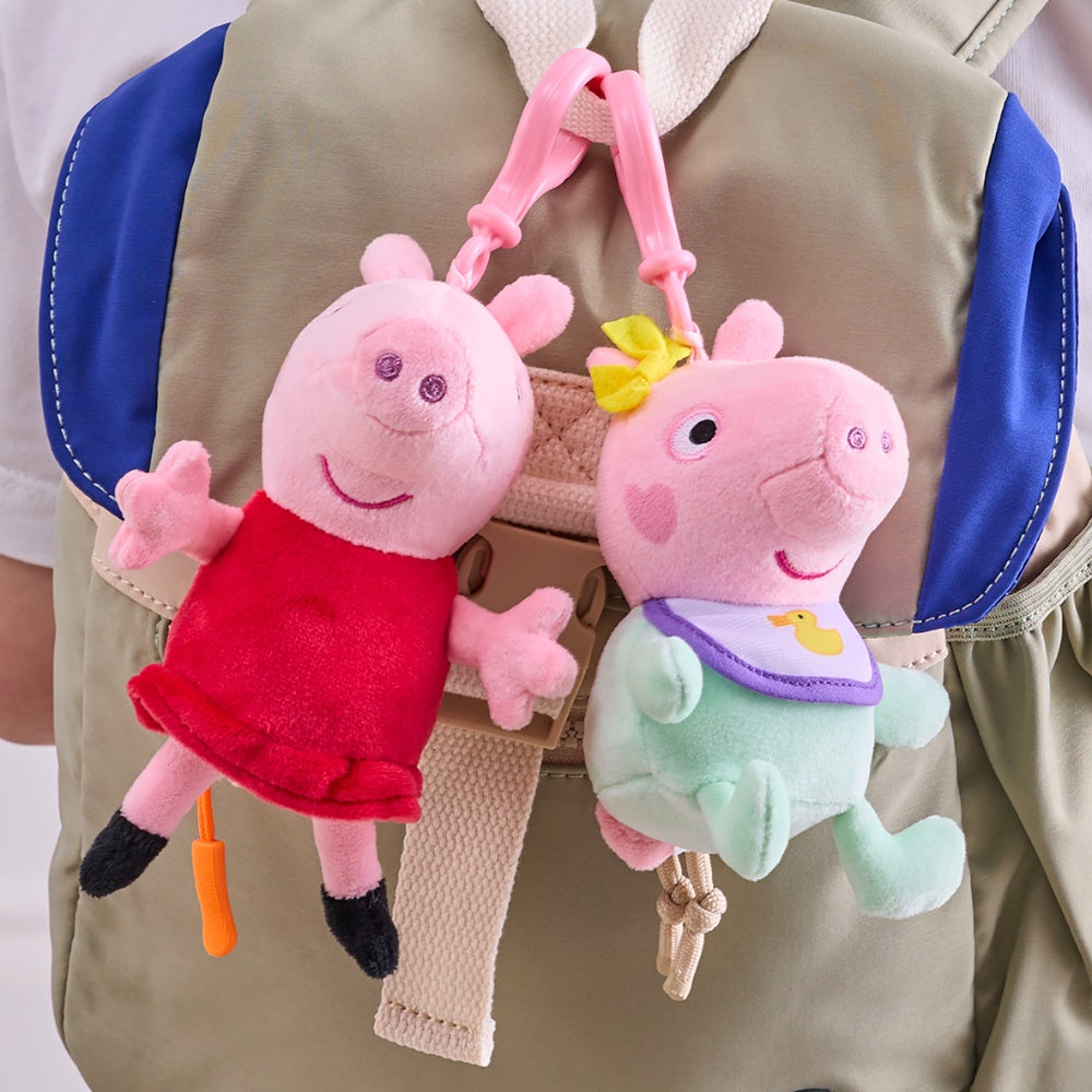 Peppa And Evie Pig Clip Ons Assortment