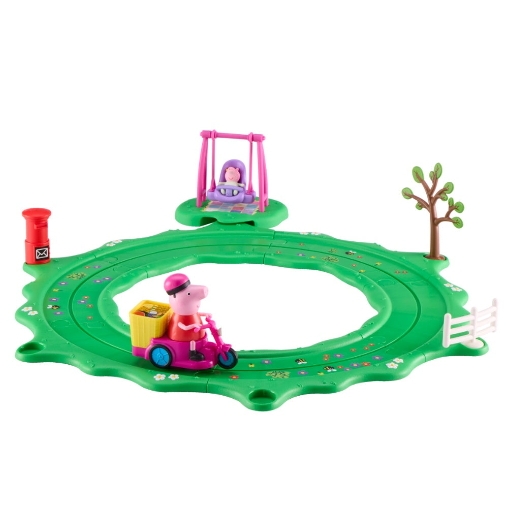 Peppa Pig Whizz-Around Peppa & Evie Fun In The Park Set