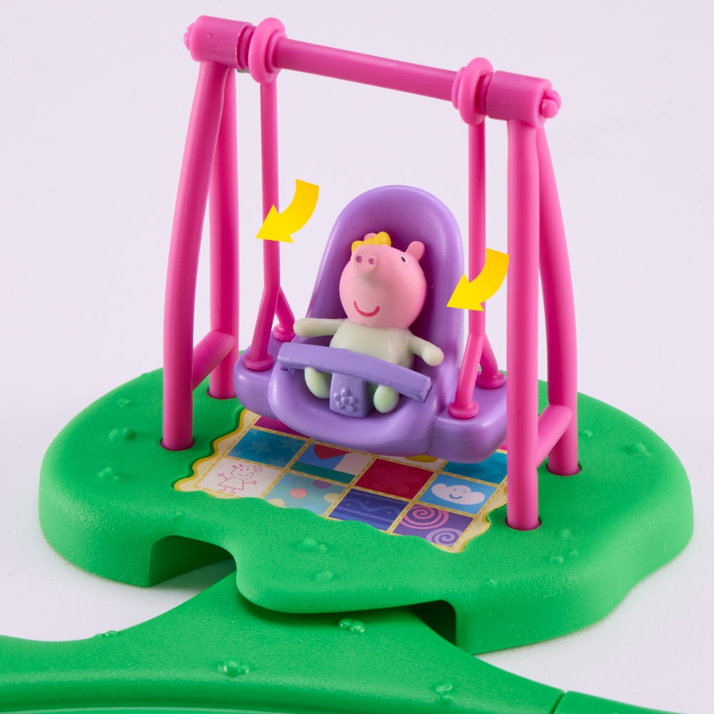 Peppa Pig Whizz-Around Peppa & Evie Fun In The Park Set