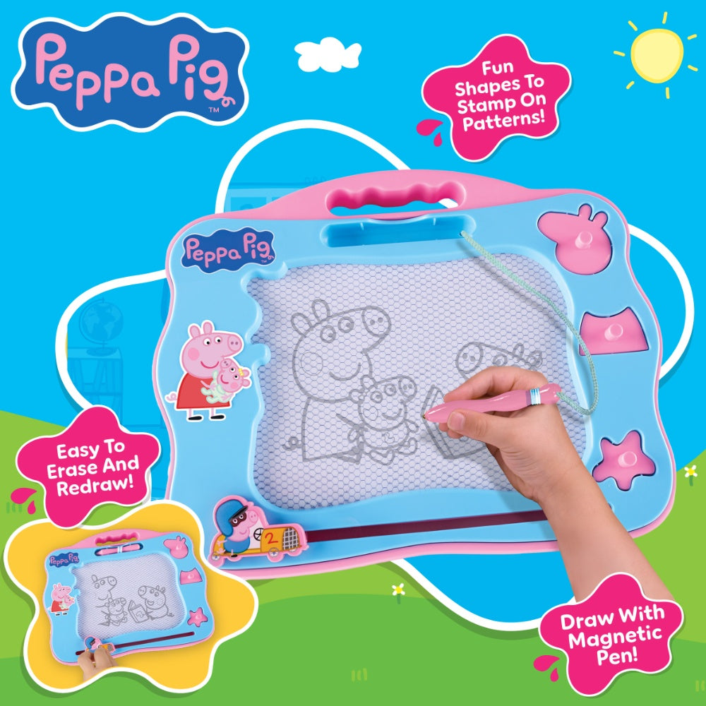 Peppa Pig Travel Magnetic Scribbler