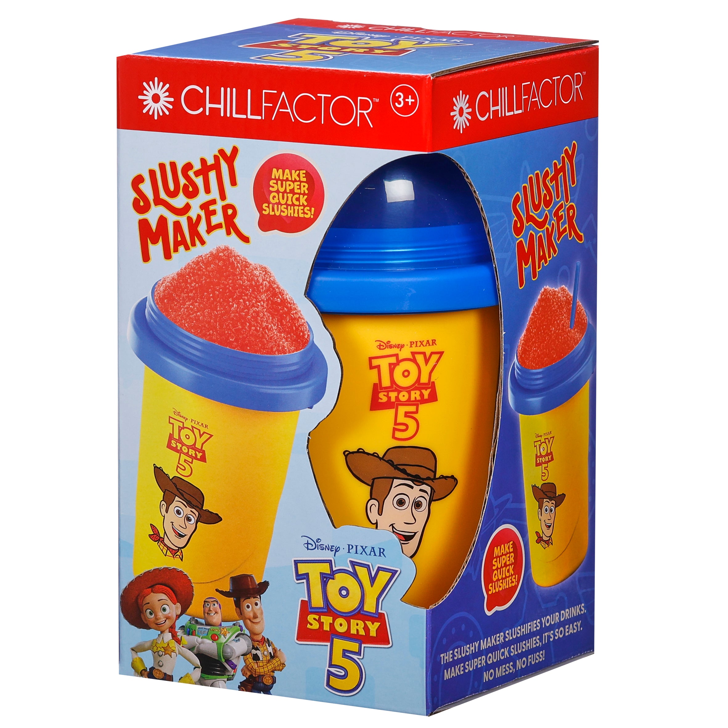 Chillfactor Disney And Pixar Toy Story 5 Design Slushy Maker - Woody
