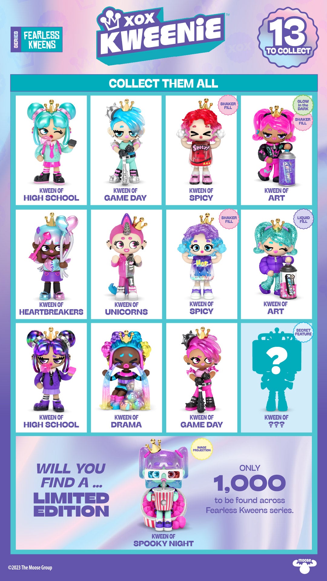 Xox Kweenie Mystery Single Pack - Fearless Kweens