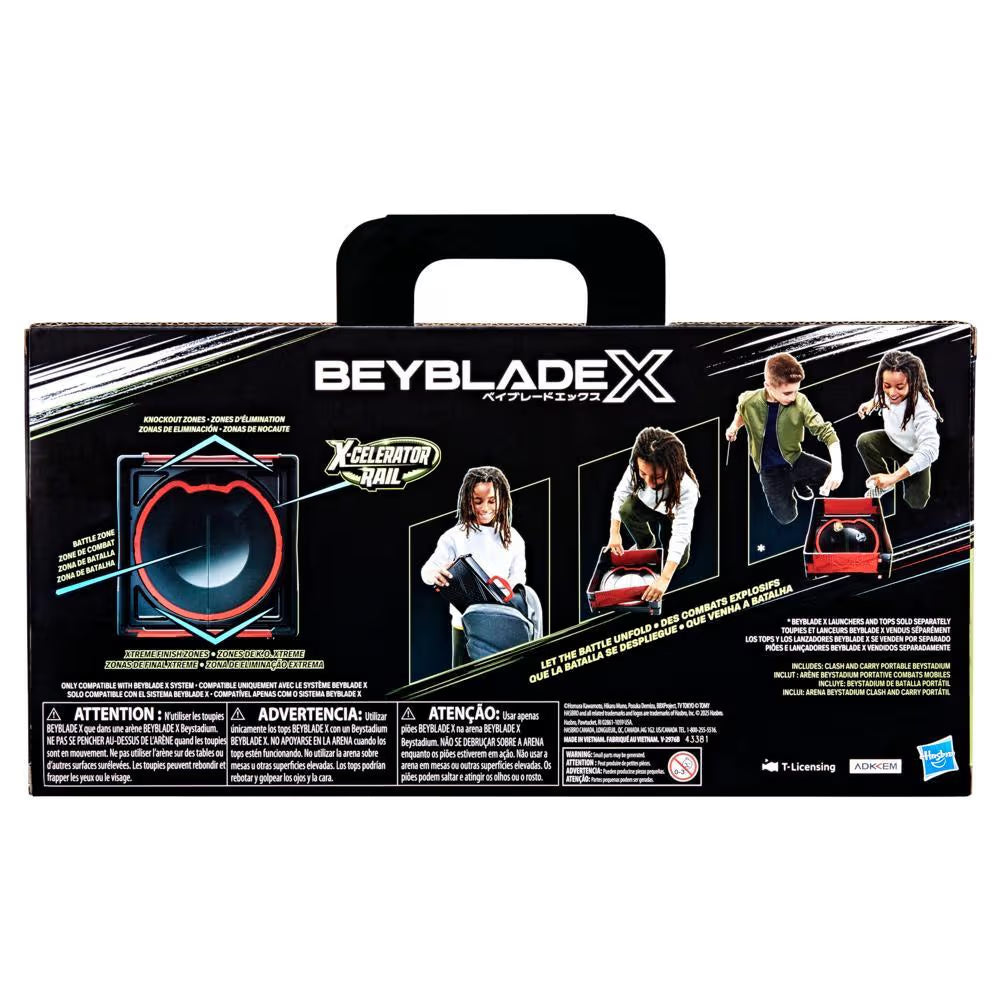 Beyblade X Clash And Carry Beystadium Battle Arena