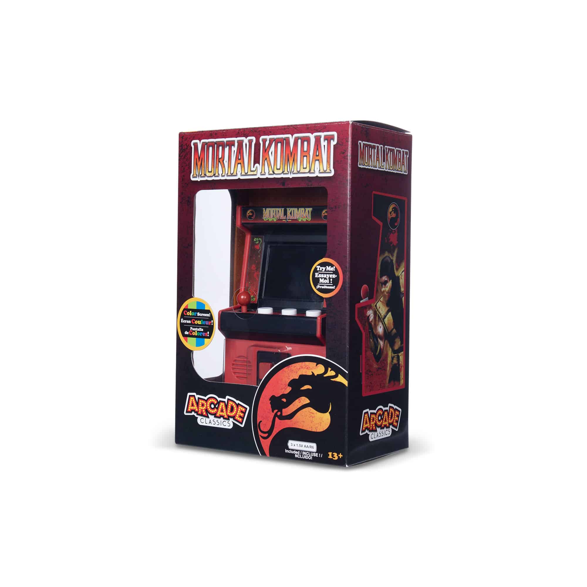 Arcade Classics Mortal Kombat Handheld Arcade Game