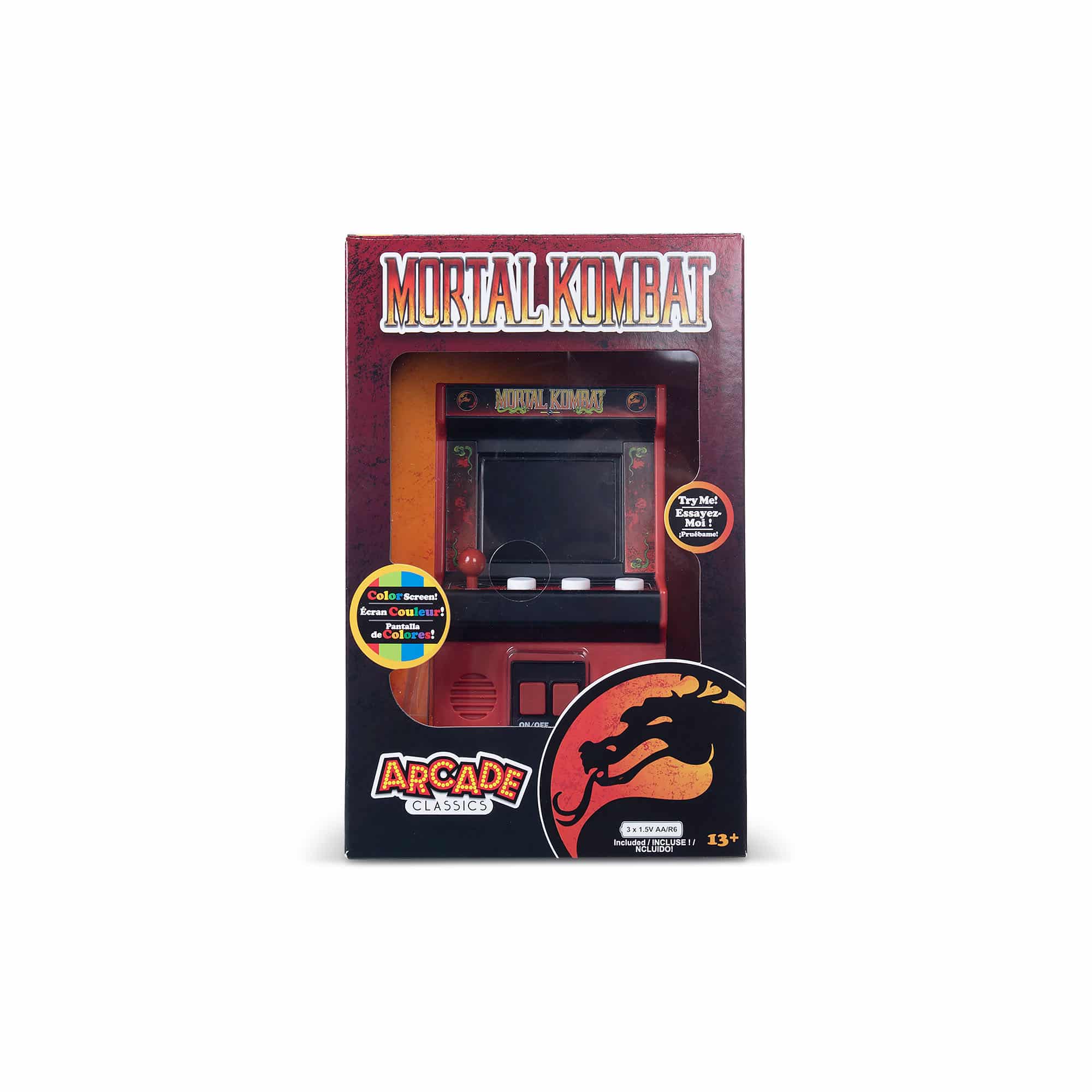 Arcade Classics Mortal Kombat Handheld Arcade Game