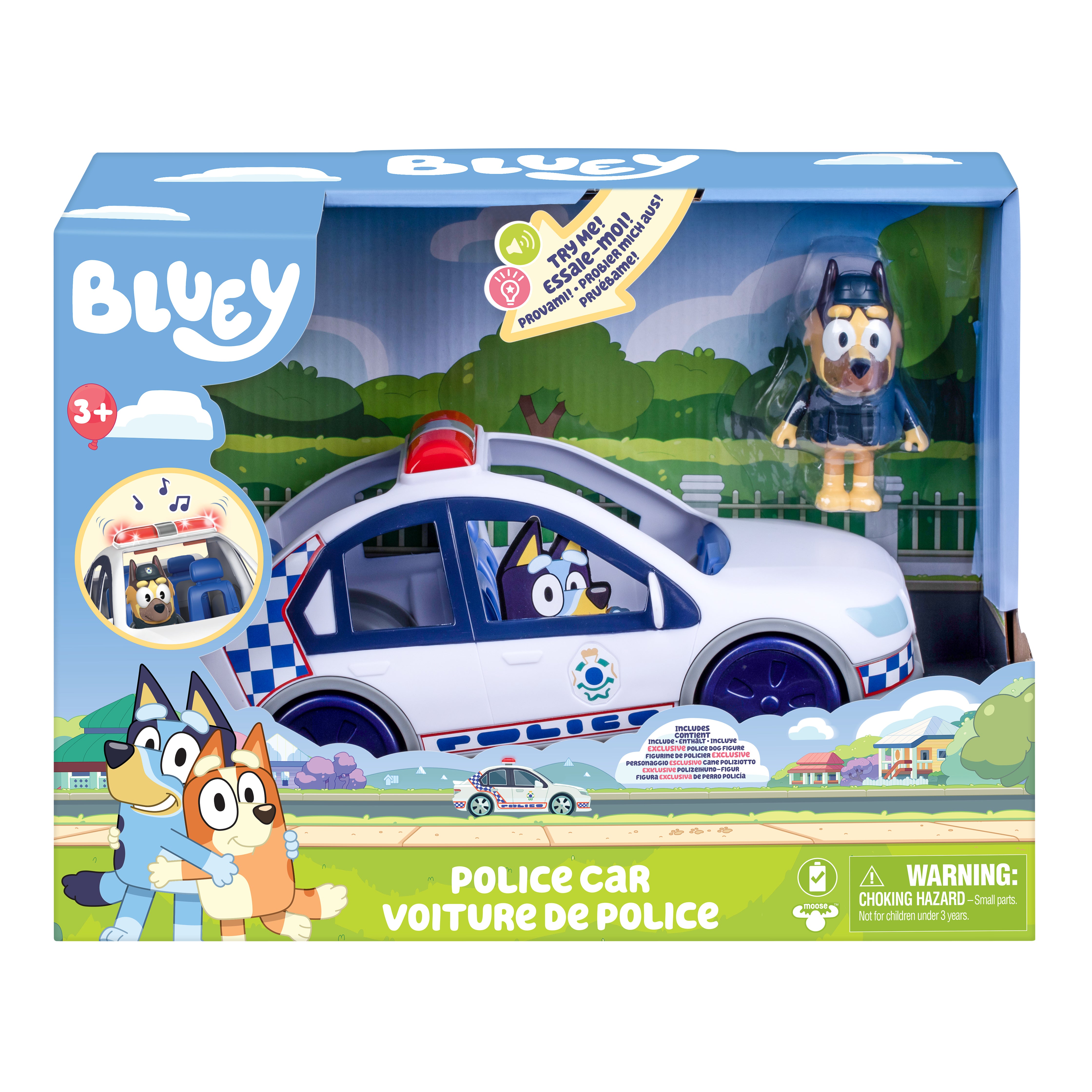 Bluey Police Car