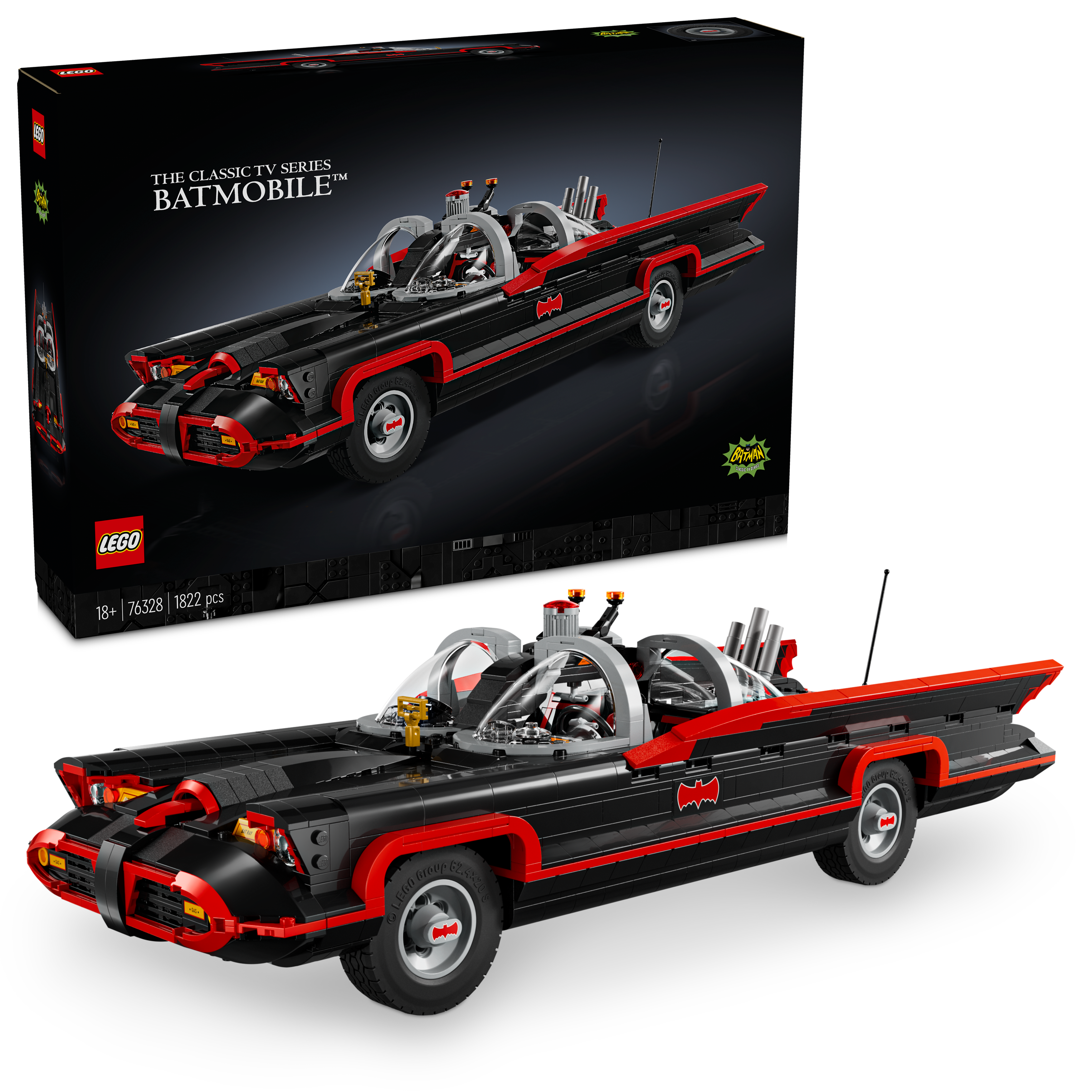 Lego Dc Batman: The Classic Tv Series Batmobile 76328