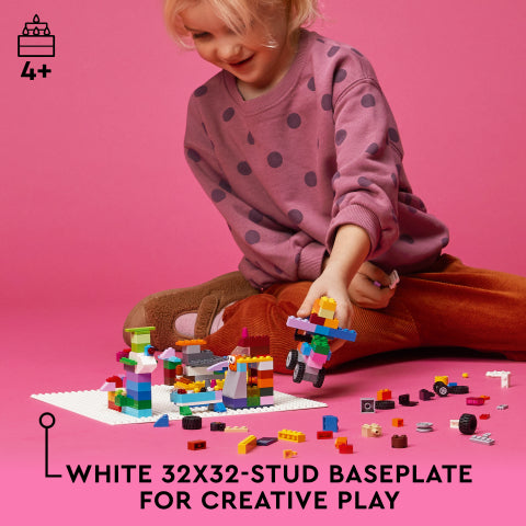 Lego 11026 White Baseplate