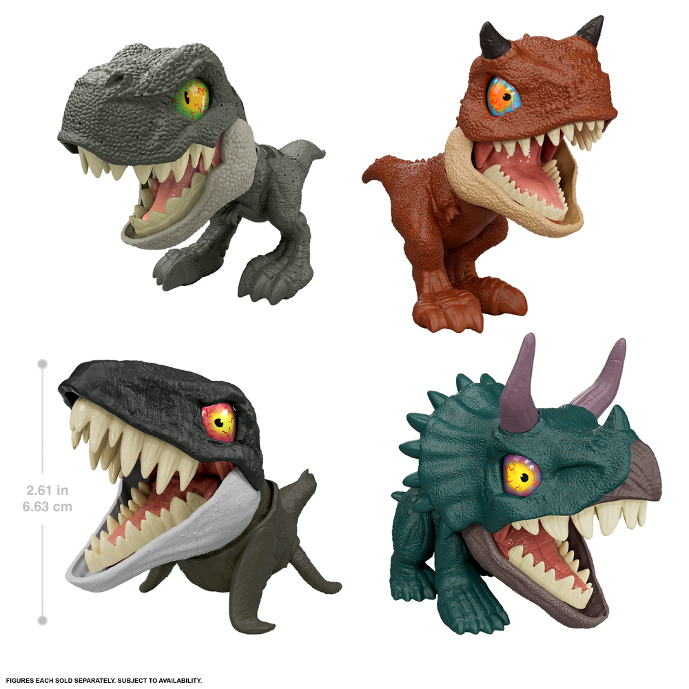 Jurassic World Mighty Little Biters Dinosaur Toy Assortment