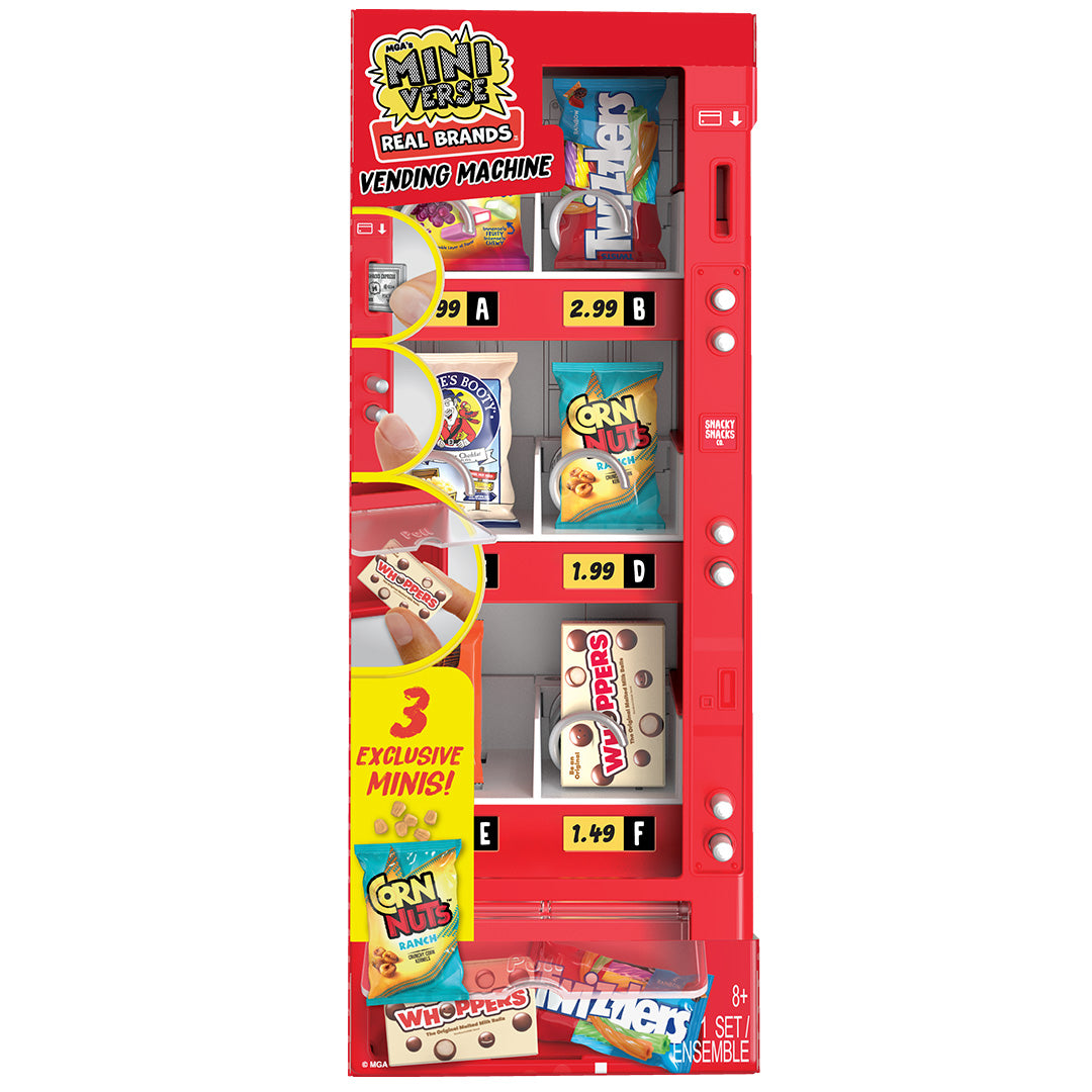 Mga's Miniverse Red Vending Machine