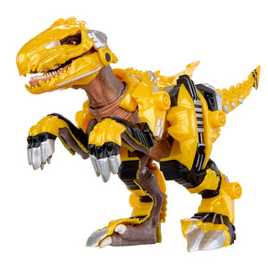 Armosaurs Armor-Up Dinosaur- Yellow Raptor - Blaze
