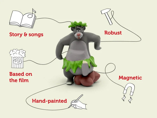 Tonies - Disney The Jungle Book Audio Tonie Baloo