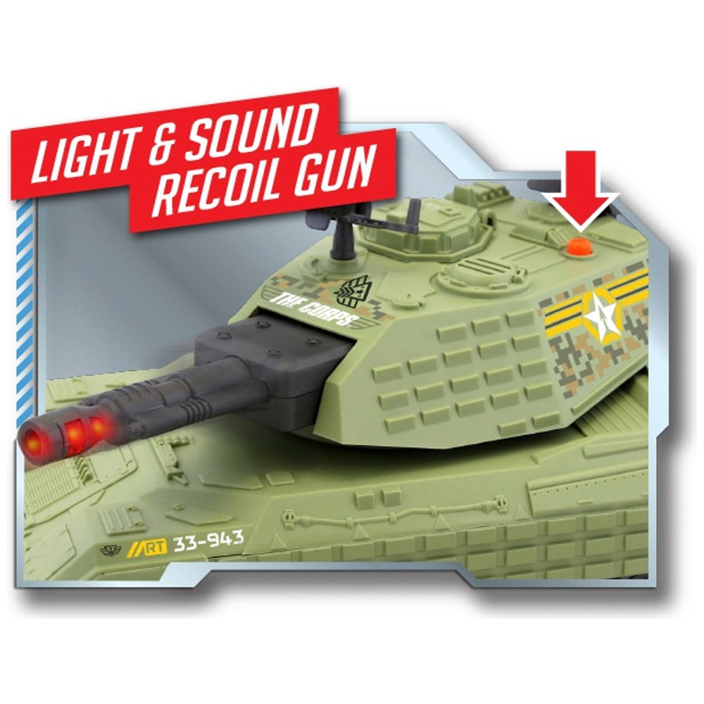 The Corps! Dire Wolf Army Tank With Lights And Sounds