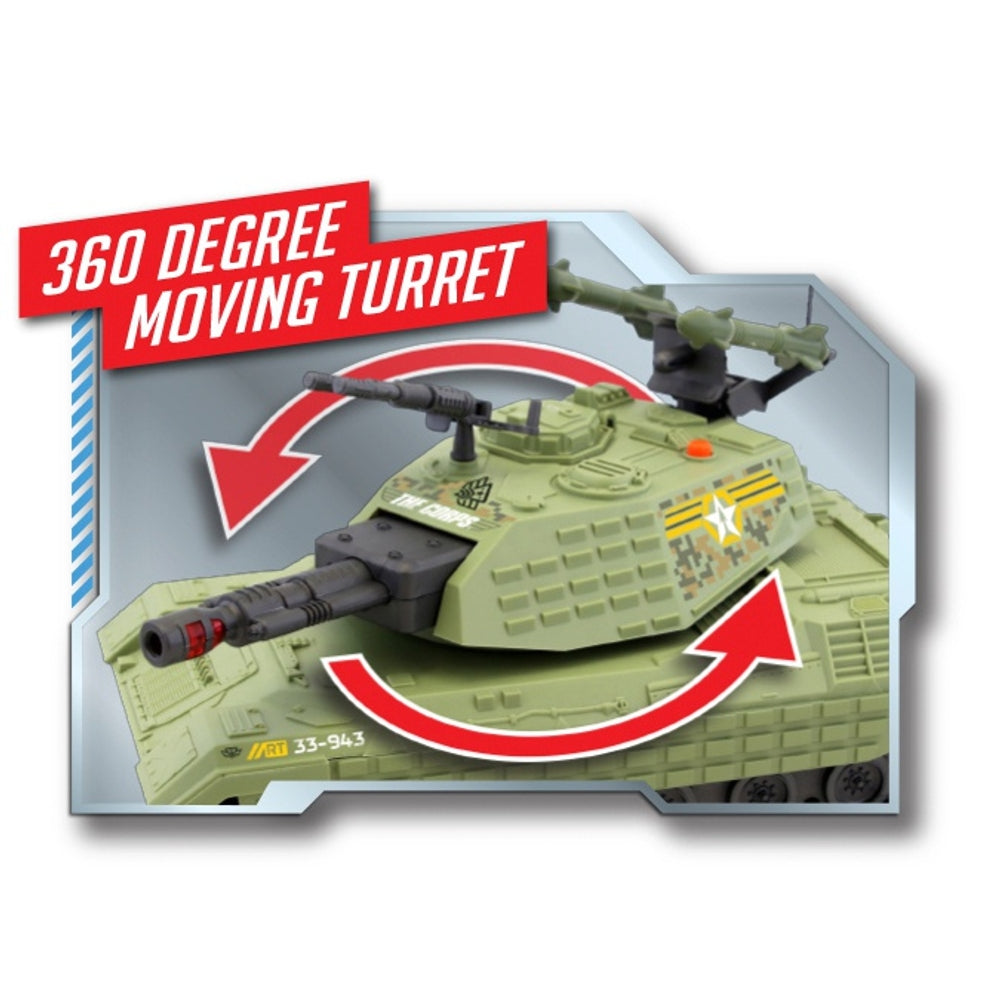 The Corps! Dire Wolf Army Tank With Lights And Sounds
