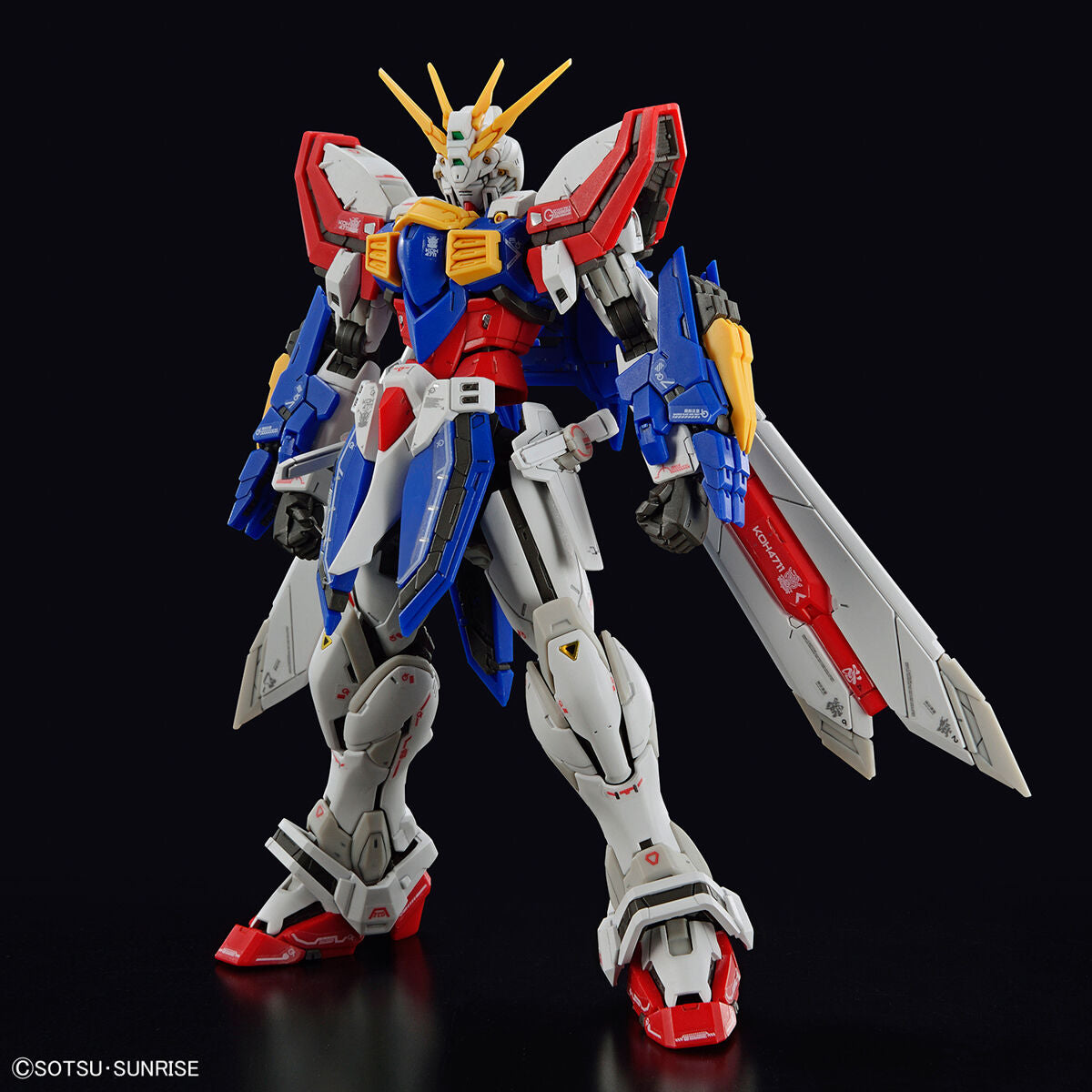 Gunpla Real Grade 1/144 Burning God Gundam
