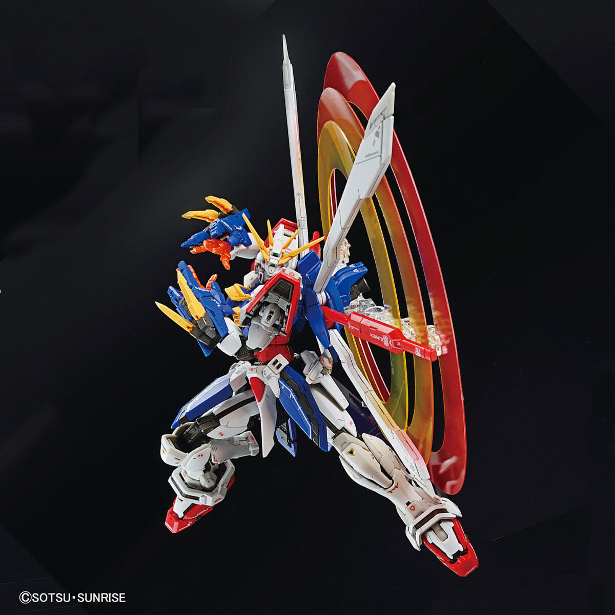 Gunpla Real Grade 1/144 Burning God Gundam