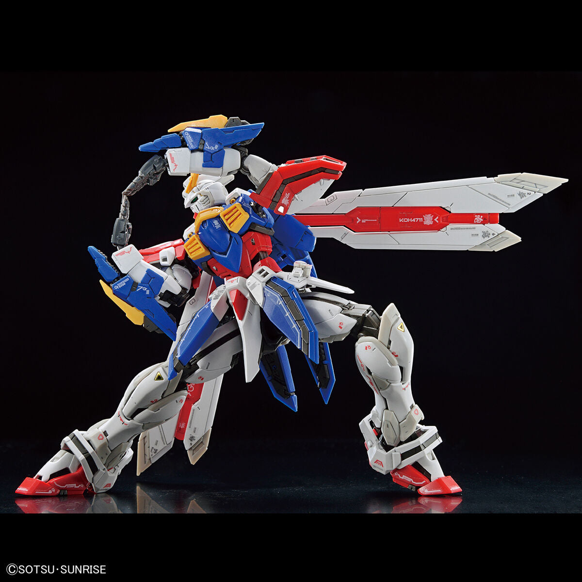 Gunpla Real Grade 1/144 Burning God Gundam