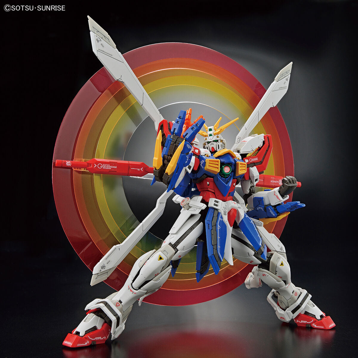 Gunpla Real Grade 1/144 Burning God Gundam