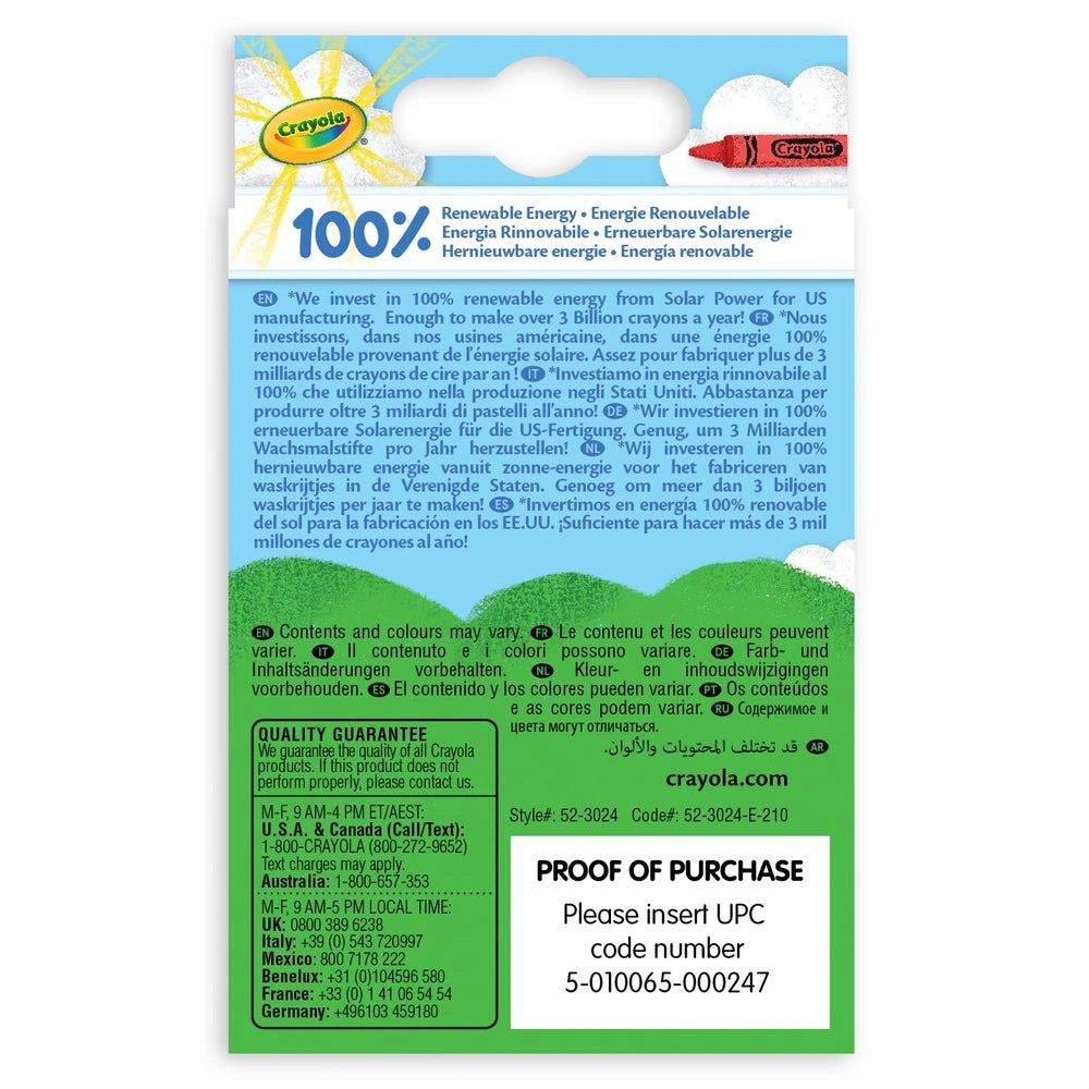 Crayola Crayons 24 Assortment